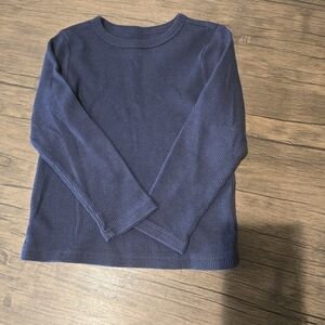 Place Deep Blue Ribbed Shirt
